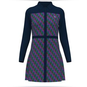 ORIGINAL PENGUIN GOLF
Women's Penguin Printed Long Sleeve Dress NWT Size XL